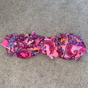 Bandeau bikini top